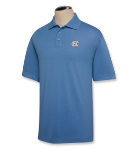 Carolina Tar Heels B&T CB DryTec Championship Polo - Sea Blue